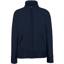 Sudadera de mujer con cremallera blanca Sudadera de mujer con cremallera blanca