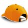 Gorra con tapa removible Naranja fluor detalle 2