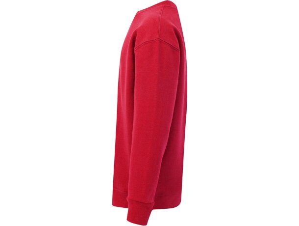 Sudadera para niño personalizada para niños de poliéster 280 g/m2 Rojo detalle 3