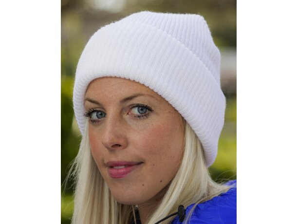 Gorro Softex® Blanco detalle 1