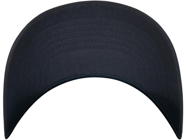 Gorra de béisbol 100% poliéster reciclado y visera patentada Marino detalle 2