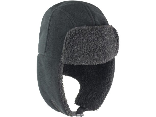 Gorro polar para la nieve con orejeras grabado