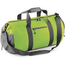 Bolsa deportiva con bolsillo exterior de malla personalizada Bolsa deportiva con bolsillo exterior de malla personalizada