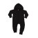 todo en uno de algodon de bebe personalizado negro