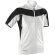 Camiseta de mujer manga corta ciclista 170 gr personalizada blanco y negro