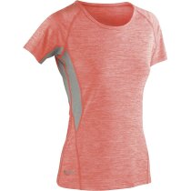 Camiseta manga corta técnica combinada de mujer 180 gr Camiseta manga corta técnica combinada de mujer 180 gr