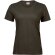 Camiseta mujer manga corta algodón de fibra larga 185 g/m2 Soft Salvia verde