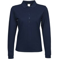Polo 180 gr piqué de mujer personalizado blanco Polo 180 gr piqué de mujer personalizado blanco