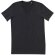 Camiseta de hombre manga corta cuello en V personalizada negra