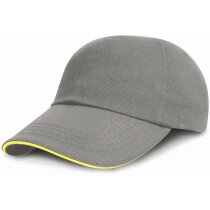 Gorra de algodón grueso de 6 paneles para niños personalizada beige