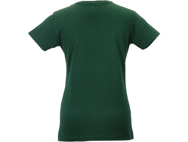 Camiseta de mujer algodón liso 135 gr con logo