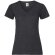 Camiseta cuello en V Valueweight de mujer Gris escarchado