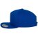 Snapback sarga 400g visera verde 5 paneles Azul royal detalle 12