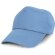 Gorra modelo baseball infantil de algodón personalizada azul claro