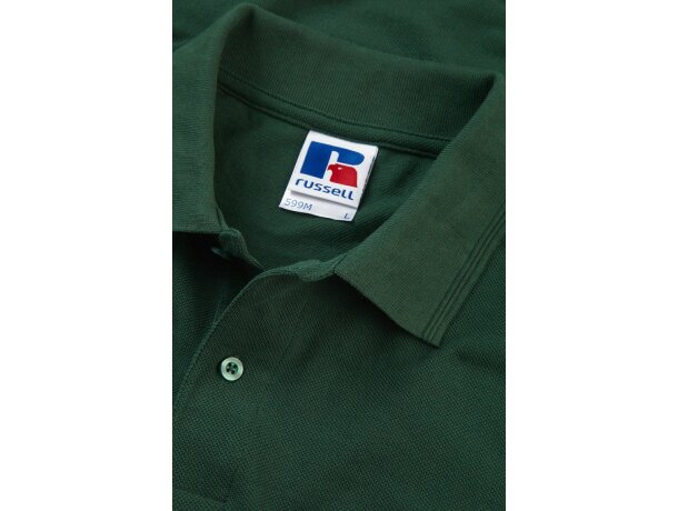 Polo de hombre 100% algodón tallas grandes con logo