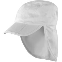 Gorra de algodón estilo legionario personalizada blanca