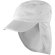Gorra de algodón estilo legionario personalizada blanca