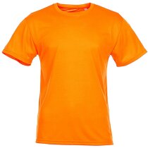 Camiseta técnica de hombre 160 gr naranja Camiseta técnica de hombre 160 gr naranja