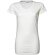 Camiseta extra larga de mujer blanca