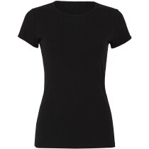 Camiseta mujer Ajustada negra Camiseta mujer Ajustada negra