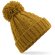 Gorro con dobladillo Mostaza detalle 7