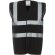 Chaleco de seguridad poliéster 120 g/m2 Negro