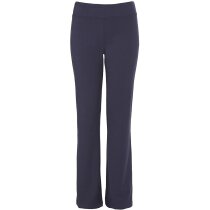Pantalón Fitness Algodón-spandex mujer azul marino Pantalón Fitness Algodón-spandex mujer azul marino