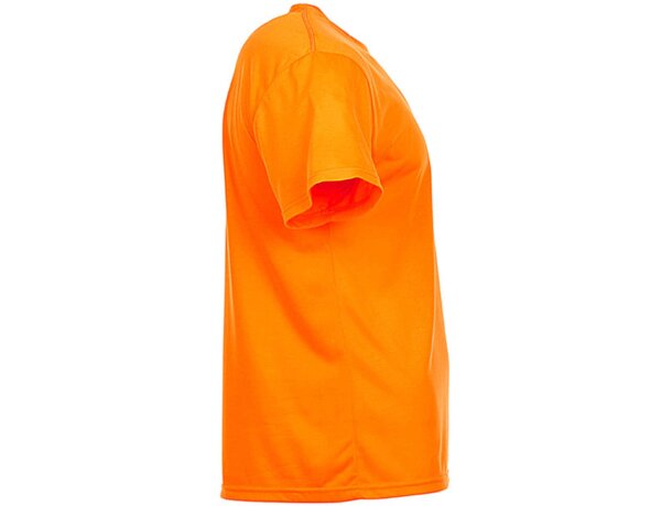 Camiseta técnica de hombre 160 gr Rosa rubor detalle 4