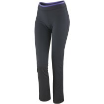 Pantalón de mujer de deporte personalizado negro Pantalón de mujer de deporte personalizado negro