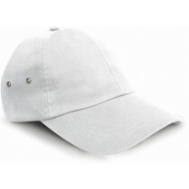 Gorra alta calidad acabado terciopelo personalizada blanca