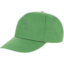 Gorras running para merchandising de poliéster ajustable 115 g/m2