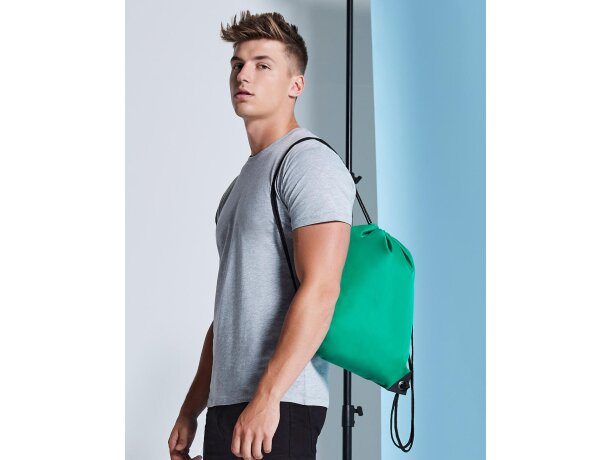 Bolsa mochila con cuerdas de poliéster impermeable