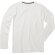 Camiseta manga larga tejido mixto 170 gr blanca