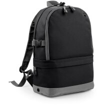 Mochila deporte personalizada 600D compartimento portátil 18L negra