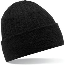 Gorro marca Thinsulate de doble capa personalizado negro