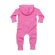 todo en uno de algodon de bebe personalizado rosa