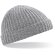 Gorro con dobladillo acrílico Gris brezo