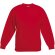 sudadera de nino basica grabada roja rojo