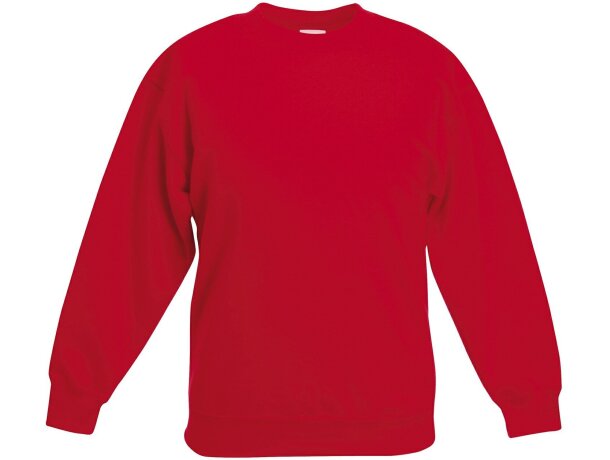 Sudadera de niño básica roja