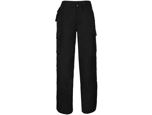 Pantalón trabajo Balham Teflon antimanchas con multibolsillos Gris convoy detalle 9