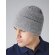 Gorro marca Thinsulate de doble capa Gris brezo detalle 3