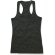 Camiseta atleta de mujer tejido técnico 135 gr personalizada negra