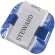 Brazalete moderno con cierre de velcro personalizado azul marino