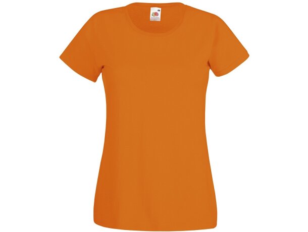 Camiseta valueweight de mujer 160 gr para empresas