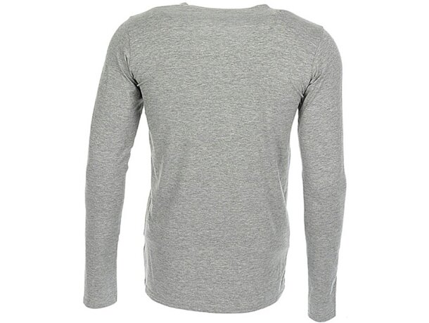 Camisetas manga larga elastano 170 g/m2 Gris brezo detalle 3