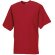 Camiseta unisex gruesa 180 gr personalizada roja