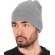 Gorro Heavyweight Gris brezo detalle 4