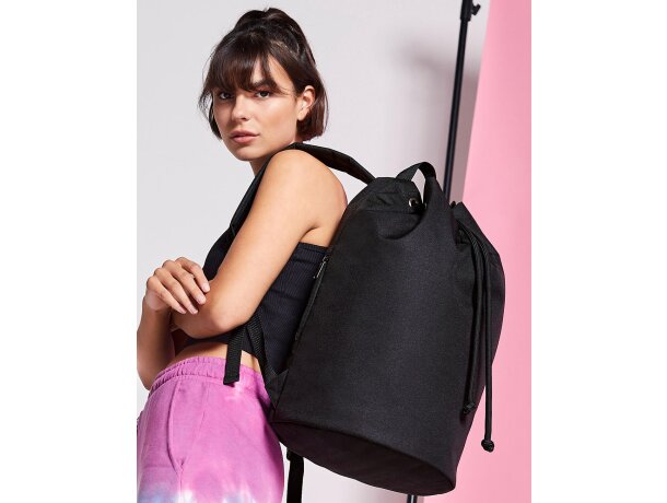 Petate Original Drawstring Backpack Negro detalle 2