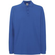 Polo de manga larga unisex 180 gr barato azul royal Polo de manga larga unisex 180 gr barato azul royal