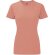 Camiseta de mujer blanca 155 gr personalizada coral